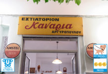 Κανάρια Τα κανάρια στο Μοσχάτο